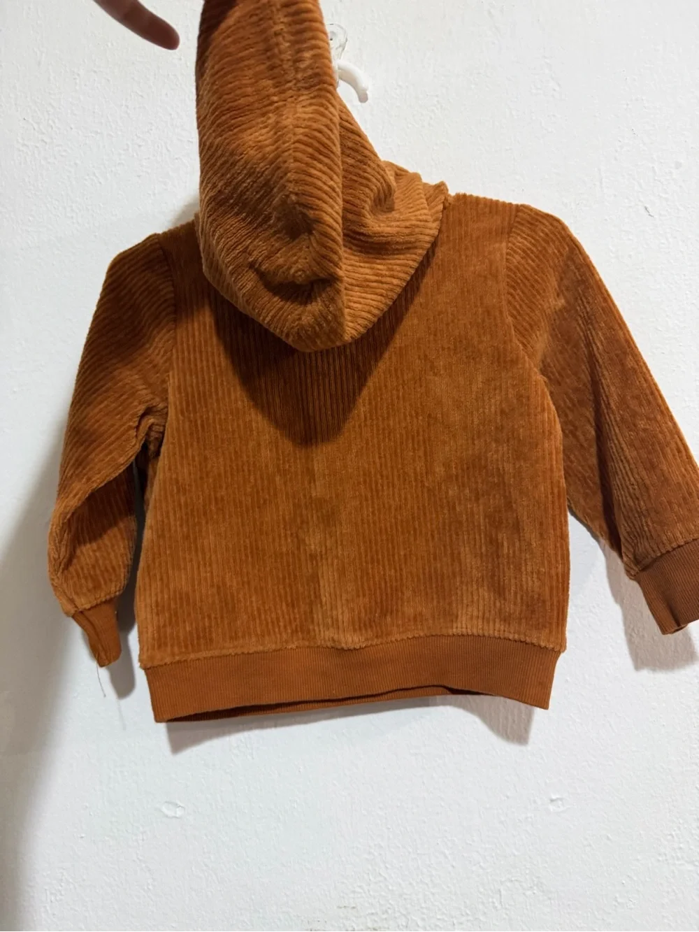 Old Navy Corduroy Hoodie in Rust
